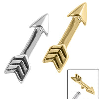 Steel Arrow for Internal Thread shafts in 1.2mm