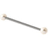 Steel Industrial Scaffold Bar with Acrylic Pearl Balls