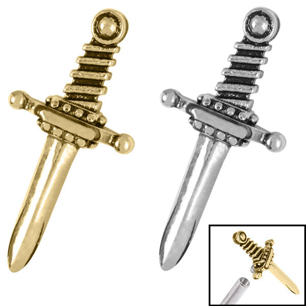 Steel Dagger for Internal Thread shafts in 1.2mm – TDi Body Jewellery