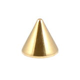 Zircon Titanium Cones (Gold colour PVD)