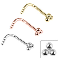 Steel Trinity Nose Stud
