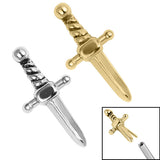 Steel Threadless (Bend fit) Mini Dagger