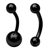 Black Steel Curved Bars 1.6mm