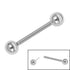 Titanium Threadless Barbell 1.6mm