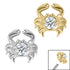 Steel Jewelled Crab for Internal Thread shafts in 1.2mm