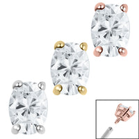 Steel Claw Set Jewelled Oval for Internal Thread shafts in 1.2mm