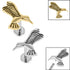 Titanium Internally Threaded Labrets 1.2mm - Steel Hummingbird