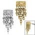 Steel Hammered Waterfall Chain for Internal Thread shafts in 1.2mm