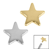 Titanium Star for Internal Thread shafts in 1.2mm