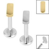 Titanium Internally Threaded Labrets 1.2mm - Titanium Bar