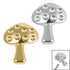 Titanium Toadstool for Internal Thread shafts in 1.2mm