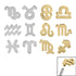 Steel Zodiac Signs for Internal Thread shafts in 1.2mm