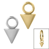 Steel Charm - Cone