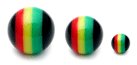 Acrylic Rasta Ball