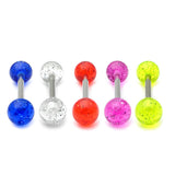 Acrylic Glitter Barbell