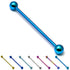 Titanium Industrial Scaffold Barbell 1.6mm 30-46mm