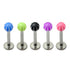 Acrylic Beach Labrets 1.2mm